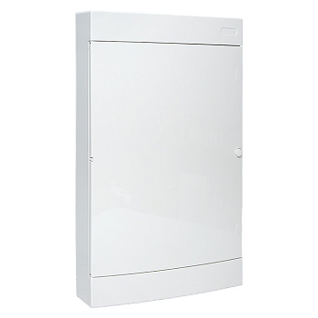 Щит комбинированный "Unix" белая дверь (2х18 модулей + 1 монтажная плата) IP40