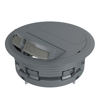 OBO Bettermann Выходное отверстие для кабелей, громмет двухсторонний ULA (D=132 мм, d=112 мм, полиамид, серый) 7407894