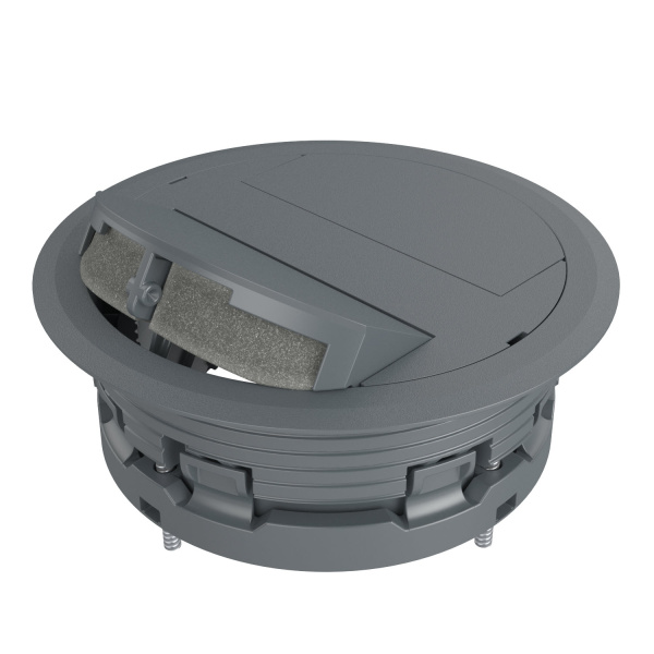 OBO Bettermann Выходное отверстие для кабелей, громмет двухсторонний ULA (D=132 мм, d=112 мм, полиамид, серый) 7407894