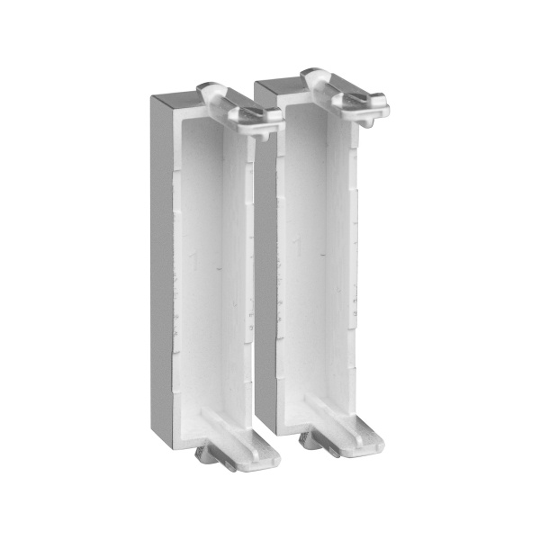 Купить DKC Комплект модульных заглушек "Avanti", "Закаленная сталь", 0,5 модуля 2штуки