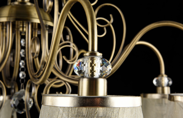 Купить Freya Classic Driana Бронза Антик Потолочный светильник E14 40W FR2405-PL-08-BZ