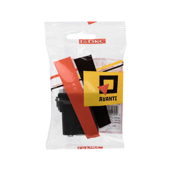 Купить DKC Механизм управления рольставней модульный, "Avanti", "Черный матовый", 1 модуль