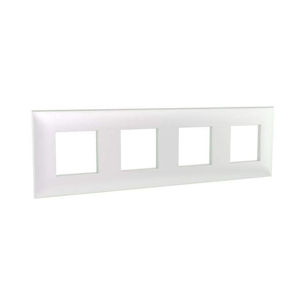 Купить DKC Рамка "Avanti", "Белый жемчуг", 4 поста (8 мод.)