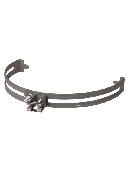 TDM Держатель регулируемый Ø230-350 мм на круглый конек, ст. фиксатор для прута Ø6-10 мм, термодиф. SQ2402-3173