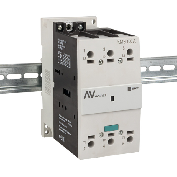 Купить EKF Averes Контактор КМЭ 100А 230В АС ctr-s-100-00-230-av