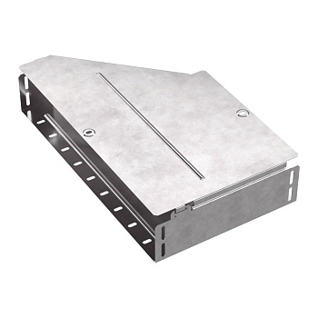 Промрукав Переходник правый с крышкой Стандарт 500х300х100 PR16.0726