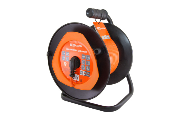 TDM Удлинитель силовой УКз10-001 (штепс. гнездо/30м ПВС 3х0,75) SQ1301-0409