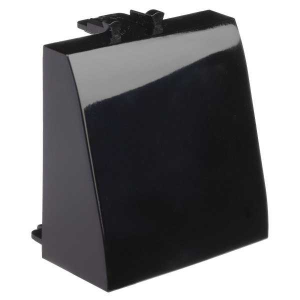 Купить DKC Вывод кабеля модульный "Avanti", "Черный квадрат", 2 модуля