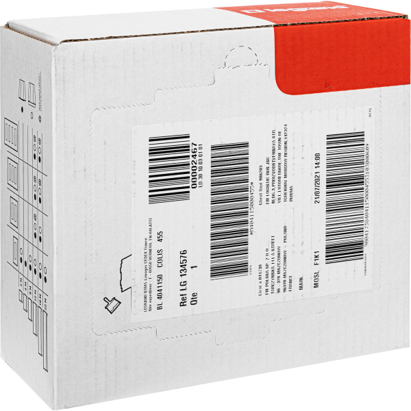 Купить Legrand Practibox S Пластиковый щиток Встраиваемый (в полые стены) 1X6 Дымчатая дверь 134576