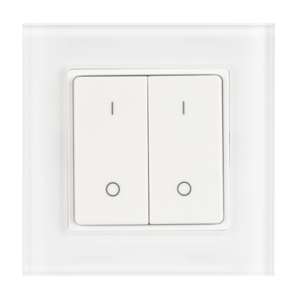 Купить Arlight Панель SMART-P47-DIM-G-SUF (3V, 2 зоны, Knob, 2.4G) (Пластик) 032984