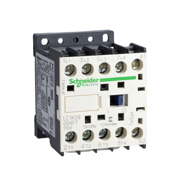Купить SE Contactors K Контактор 4P(4НО), AC1 25A, 240V50/60Гц LC1K09004U7