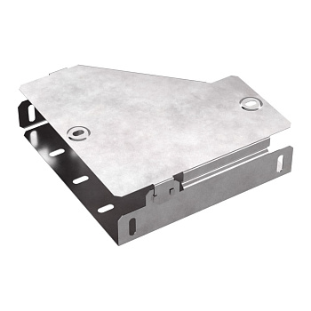 Промрукав Переходник правый с крышкой Стандарт 200х100х50 PR16.0507