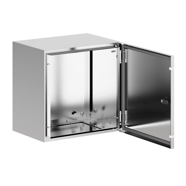 Купить DKC Корпус навесной STH с М/П из нержавеющей cтали AISI316 ВхШхГ 400x400x300 мм, с фланцем