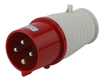 ЭРА V-32-3P-PE-IP44 Вилка переносная 024 3Р+РЕ 32А 380В