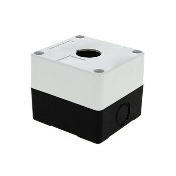 EKF PROxima Корпус КП101 пластиковый 1 кнопка белый