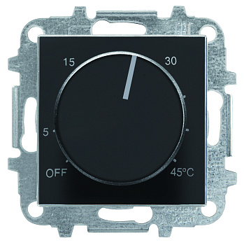 ABB SKY Чёрный бархат Накладка для терморегулятора 8140.9 2CLA854090A1501