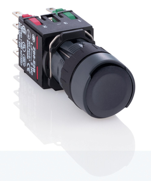 Купить SE Кнопка 16мм черная с возвратом XB6AA25B