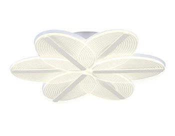 Ambrella Потолочный светодиодный светильник с пультом AK4309/6 WH белый 85W 520*470*80 (ПДУ РАДИО 2.4)