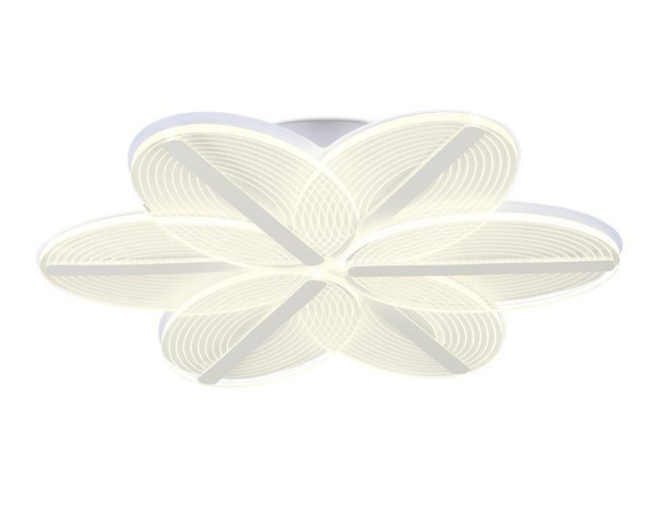 Ambrella Потолочный светодиодный светильник с пультом AK4309/6 WH белый 85W 520*470*80 (ПДУ РАДИО 2.4)