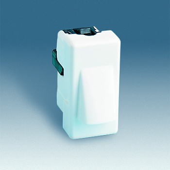 Simon 27 Мех Белый Кабельный вывод, фиксатор выводимого кабеля, узкий 27801-34