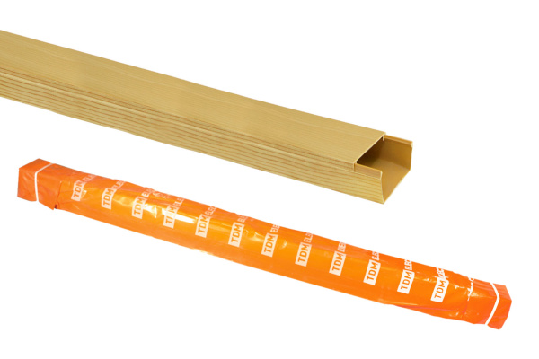 TDM Кабель-канал 15х10 желтая сосна 3D (140м) SQ0402-0602