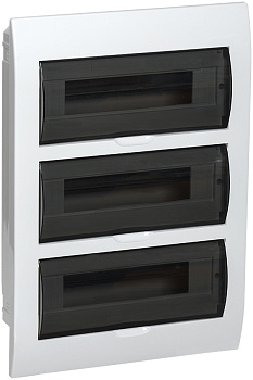 IEK KREPTA 3 Корпус пластиковый ЩРВ-Пк-45 IP41 белый скрыт.монтаж