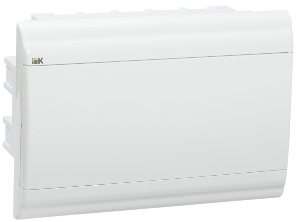 IEK PRIME Корпус пластиковый встраиваемый ЩРВ-П-12 белый/белая дверь IP41