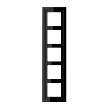 JUNG LSD Черная (дуропласт) Рамка 5-ая LSD985SW