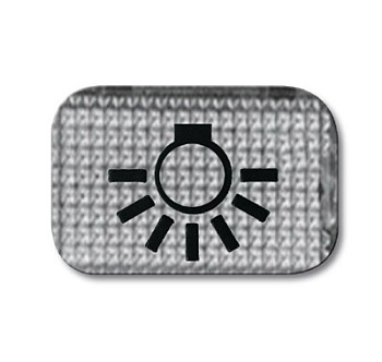 ABB Линза прозрачная с символом "СВЕТ" 2CKA001714A0211