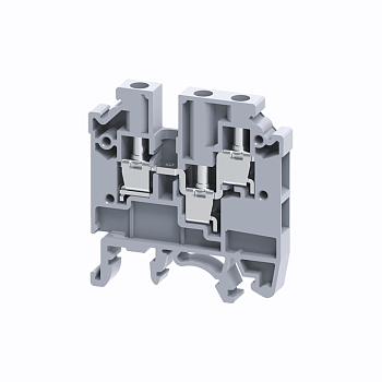 КЭАЗ Клемма с тремя контактами винтовая CMC-2,5-TRIPLET-(0,2-4)-I-BU-синий