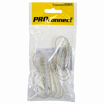 PROconnect Дюбель-хомут 19-25, белый, 10 шт. 07-4503-2-9