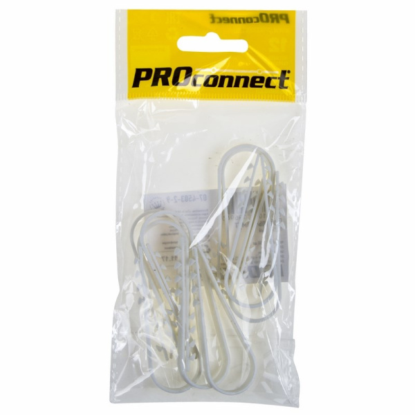 PROconnect Дюбель-хомут 19-25, белый, 10 шт. 07-4503-2-9 PROconnect Дюбель-хомут 19-25, белый, 10 шт. 07-4503-2-9