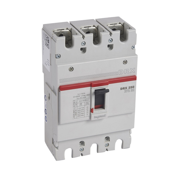 Купить Legrand DRX250 термомагнитный 160A 3П 36kA 027232