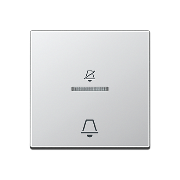 JUNG Клавиша на гостиничный выключатель, корридорный модуль, алюминий ACUKO5DAL