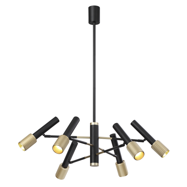 Odeon Light 4240/6С HIGHTECH ODL22 183 черный/зол/металл Потолочный светильник IP20 max 6*10W LED GU10 MEHARI 4240/6C Купить Odeon Light 4240/6С HIGHTECH ODL22 183 черный/зол/металл Потолочный светильник IP20 max 6*10W LED GU10 MEHARI 4240/6C