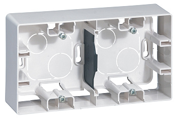 Legrand Etika Белая Коробка ка/накл монтаж 2-ая 672530