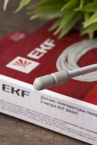 Купить Датчик температуры пола 3 метра EKF