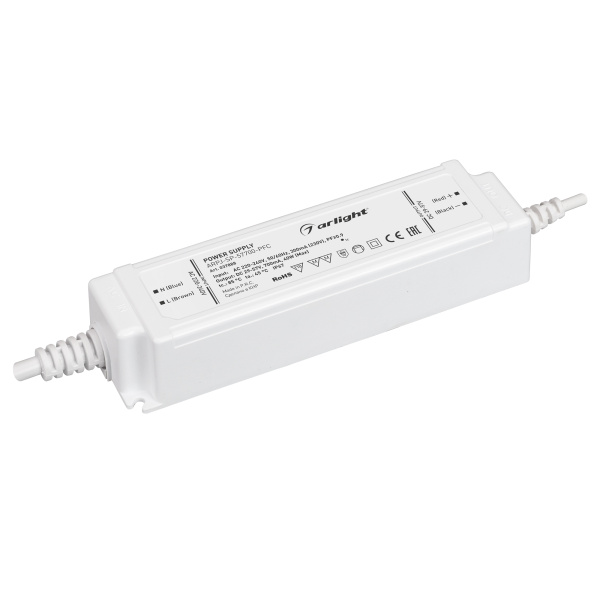 Arlight Блок питания ARPJ-SP-57700-PFC (40W, 29-57V, 0.7A) (IP67 Пластик, 5 лет 037888