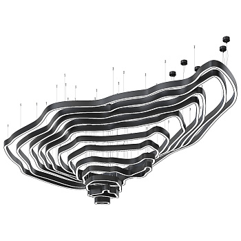 Svetholl Эстрелла композиция (Волна композиция) L4000 B2300 H740 Мощность: 779W XSER1-070035-400020779K13