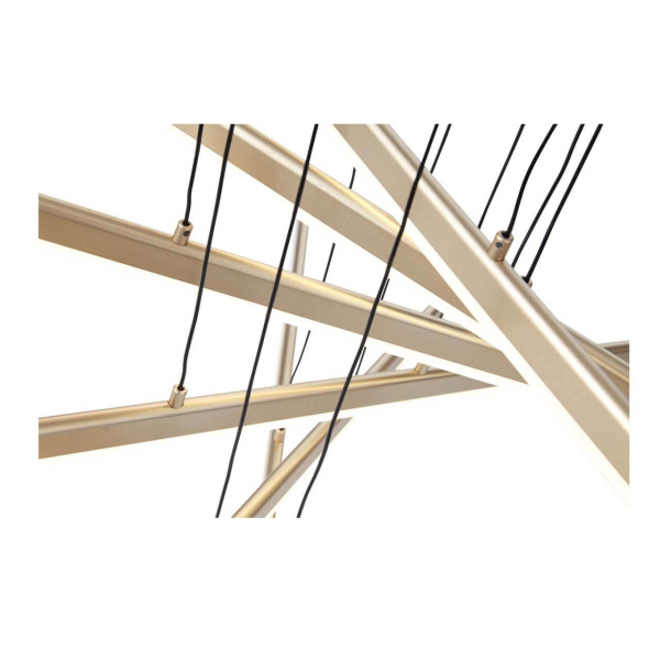 Купить ST Luce SL394.223.06 Светильник подвесной Матовое золото/Белый LED 6*16,6W 4000K