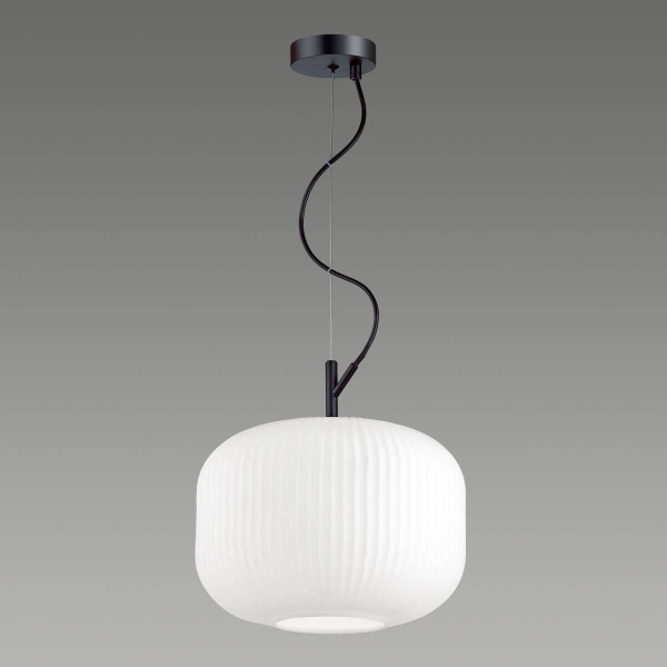 Купить Odeon Light 4754/1 ODL21 белый/черный Подвес E27 60W ROOFI