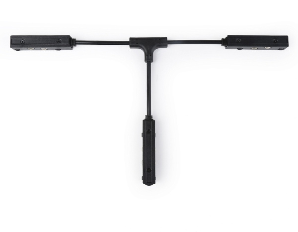 Ambrella Коннектор питания гибкий т-образный для шинопровода Magnetic GL3638 IP20 48V 160*80*18