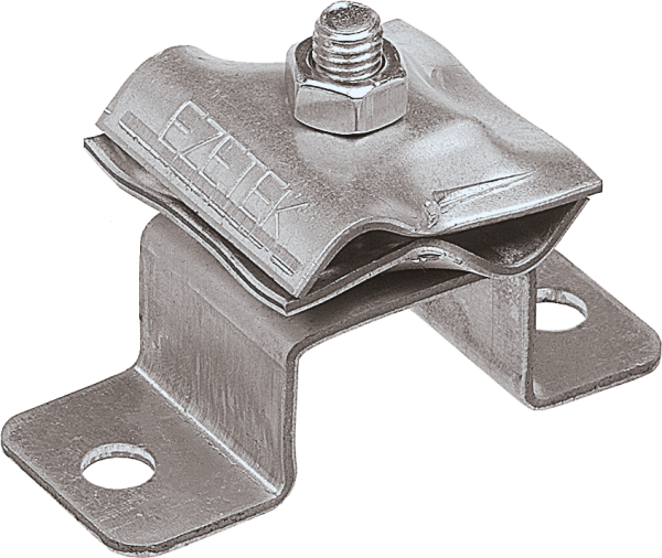 EZETEK Держатель-зажим соединительный круглого проводника 8-10 мм, оцинк. 91074
