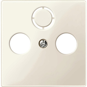 SE Merten SM Беж глянец Накладка розетки TV-FM/TV-FM-SAT MTN296744