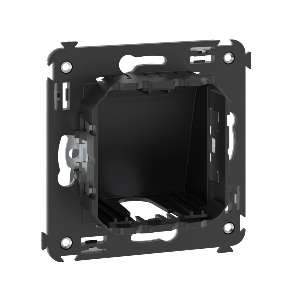 Купить DKC Вывод кабеля из стены "Avanti", "Черный матовый"