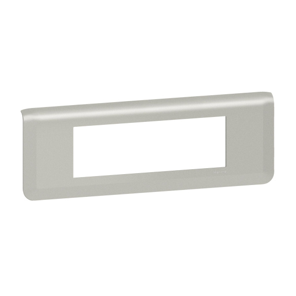 Купить Legrand Mosaiс Рамка - Программа Mosaic - 6 модулей - алюминий 079316L
