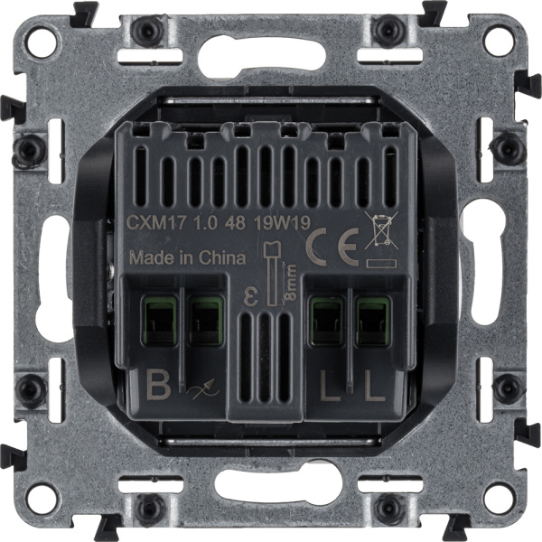 Купить Legrand Valena LIFE DIY Бел Светорегулятор поворотный универ. 300Вт без нейтрали 752460