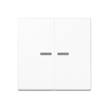 JUNG Клавиша для выключателя с подсветкой, белый A595BFKO5WW