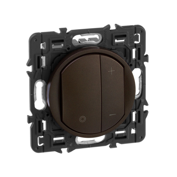 Купить Legrand Celiane2 Графит Накладка светорегулятора нажимного (мех-м 67083,67082,67080) 065283