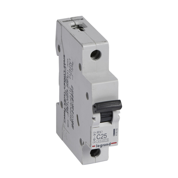 Legrand RX3 Автоматический выключатель 1P 25А (C) 4,5kA 419666